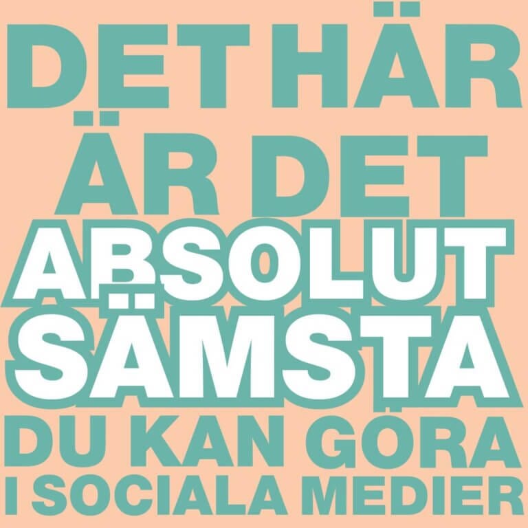 Cu29 - varfor folja sociala medier